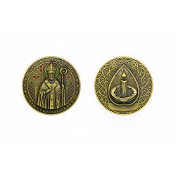 LE Geocoin patinované zlato 