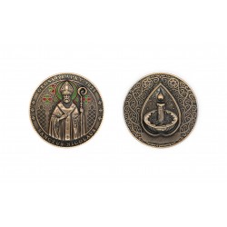 Geocoin patinovaná měď
