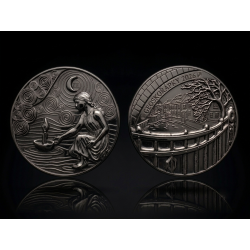 Geocoin černý nikl